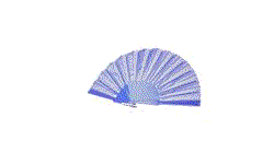 Abanico Pumik AZUL